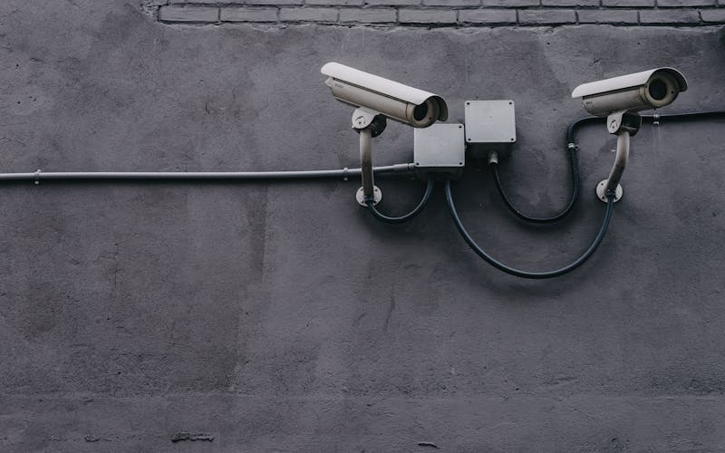 Security camera system installation