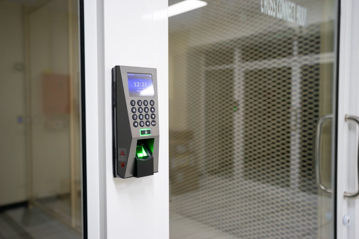 Modern fingerprint access control system for business